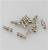 Wltoys K929 Parts-Ball-shape screws(10.8mmX4mm)-8pcs,Wltoys K929 desert RC Truck Parts,1:18 rc car and rc racing car Parts
